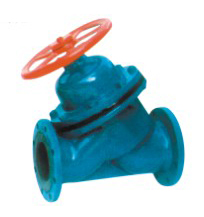 G45J-10/6型直流式衬胶隔膜阀