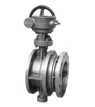 蜗轮传动法兰式伸缩蝶阀