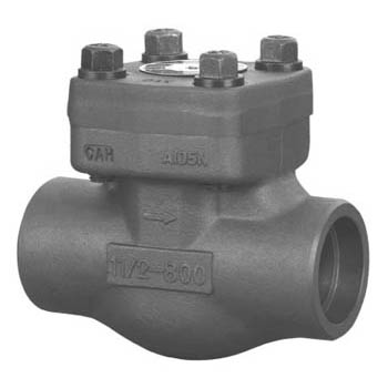 150-800LB锻钢承插焊、内螺纹止回阀