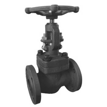 150-600LB锻钢法兰载止阀