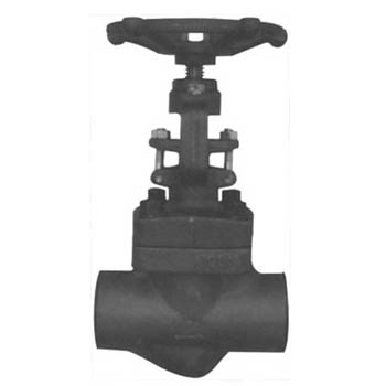 900-1500LB锻钢承插焊内螺纹载止阀